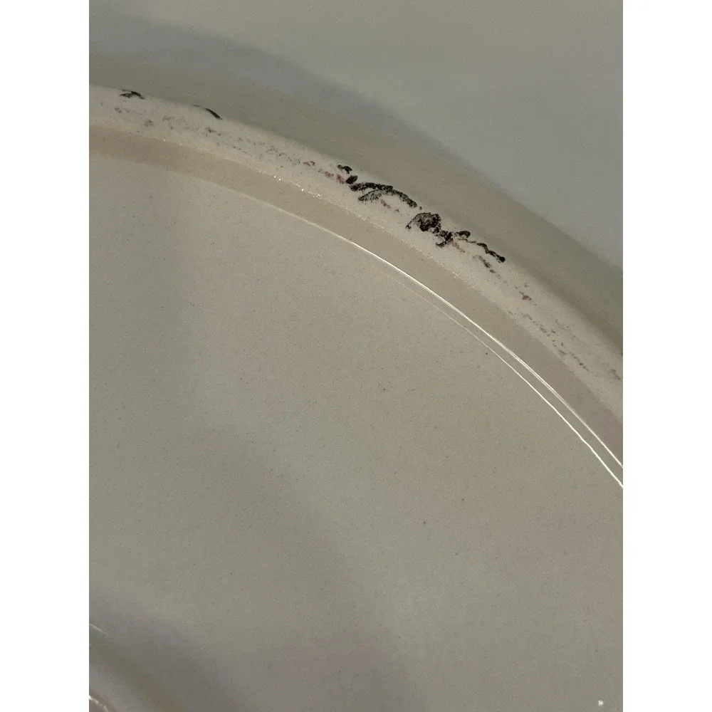 Nantucket Apple Pie Baking Plate Recipe Pie Dish Scalloped Edge 10